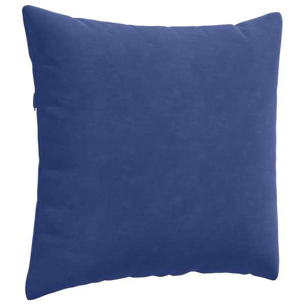 Sofakuddar 2 pcs Polisblå 45 x 45 cm Kordread tyg