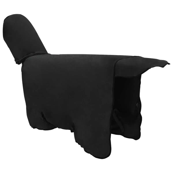 Hästdyna Svart 75 cm Polyester Fleece