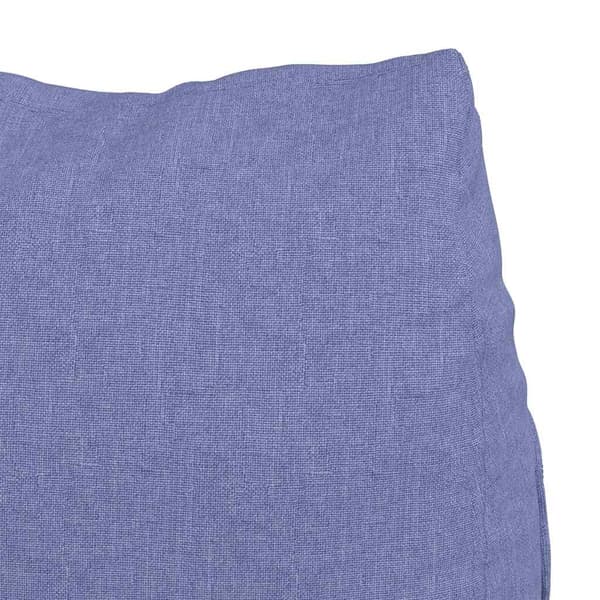 Ryggkudde Jeansblå 60 x 20 x 50 cm tyg