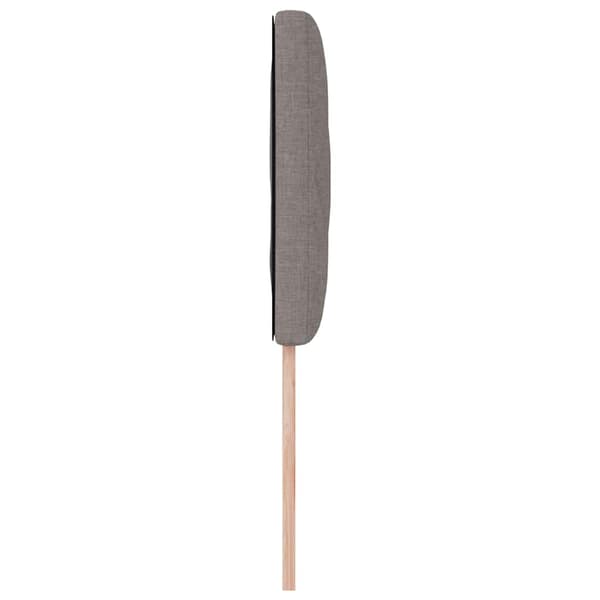 Huvudgavel Taupe 90 cm tyg