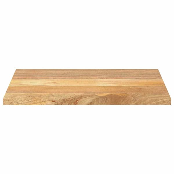 Bordsskiva 90x60x3,8 cm rektangulär massivt mango-trä