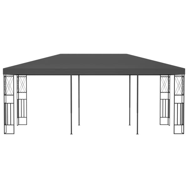 Paviljong 3x6 m antracit tyg
