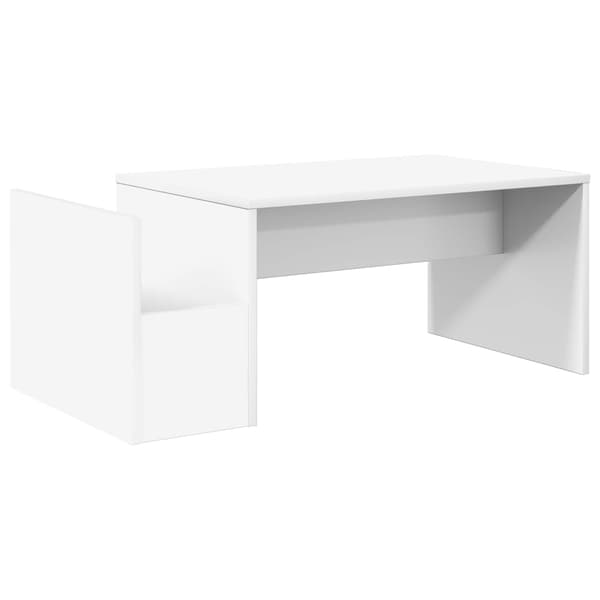 Kaffeebord Vit 90 x 45 x 35 cm Konstruerat trä
