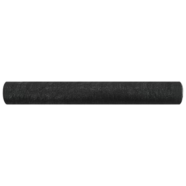 Insynsskyddsnät svart 1,8x50 m HDPE 75 g/m²