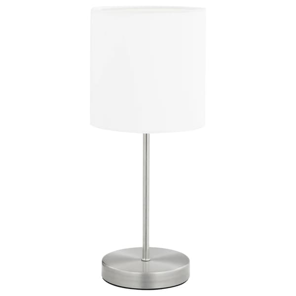 Bordslampor 2 st touch-knapp vit E14