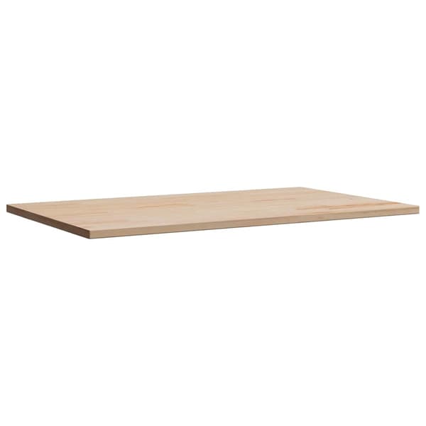 Bordsskiva 80x50x2,5 cm rektangulär massiv furu