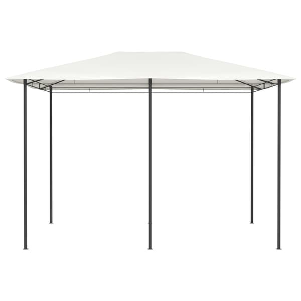 Paviljong 3x4x2,6 m gräddvit 160 g/m²