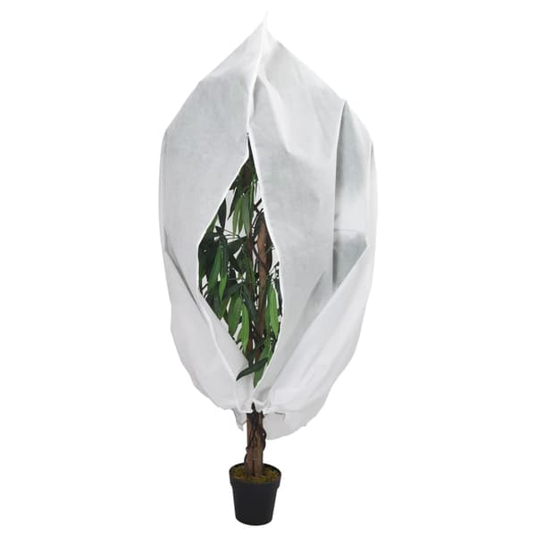 Fiberdukar med blixtlås 2 st 70 g/m² 1,2x1,8 m