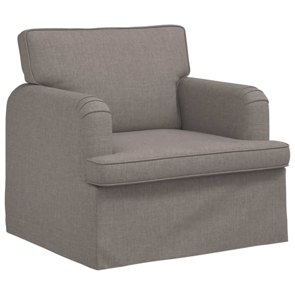 Soffset 2 pcs Taupe 201 x 80 x 85 cm tyg