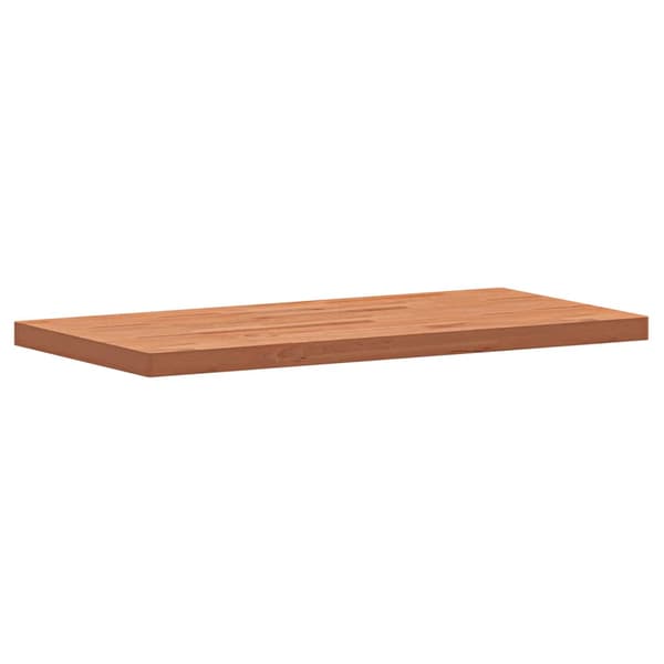 Bordsskiva 100x50x4 cm rektangulär massivt bokträ