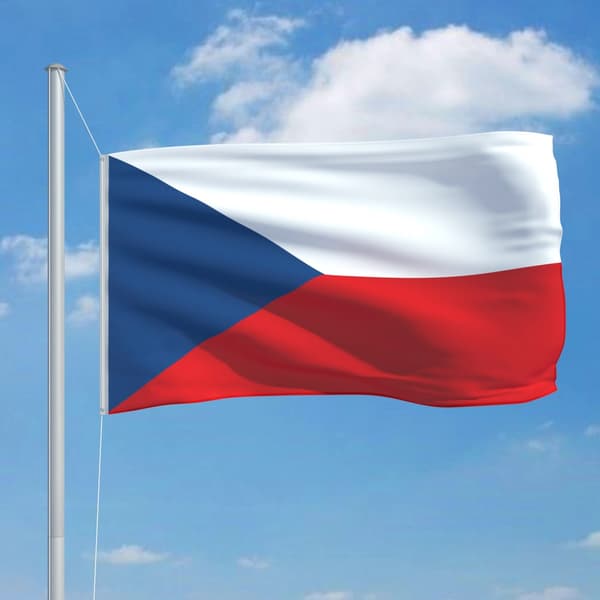Tjeckiens flagga 90x150 cm