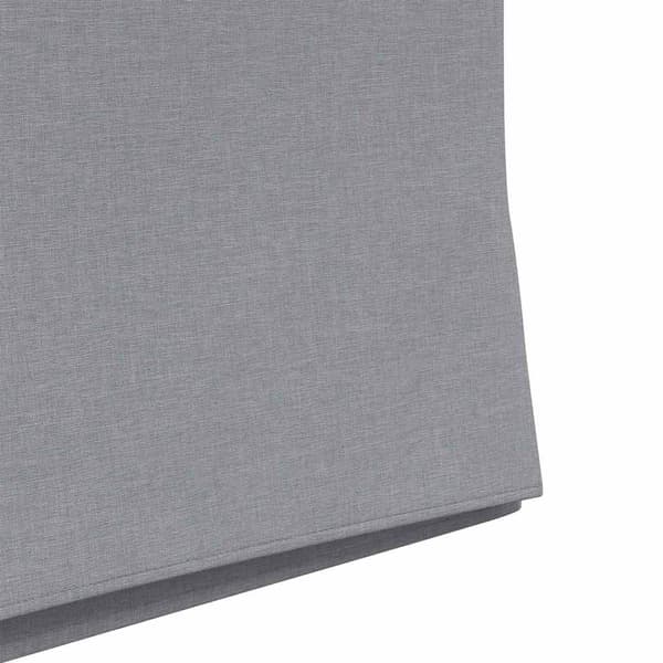 Matstolar 2 pcs Ljusgrå 57 x 67 x 95 cm tyg