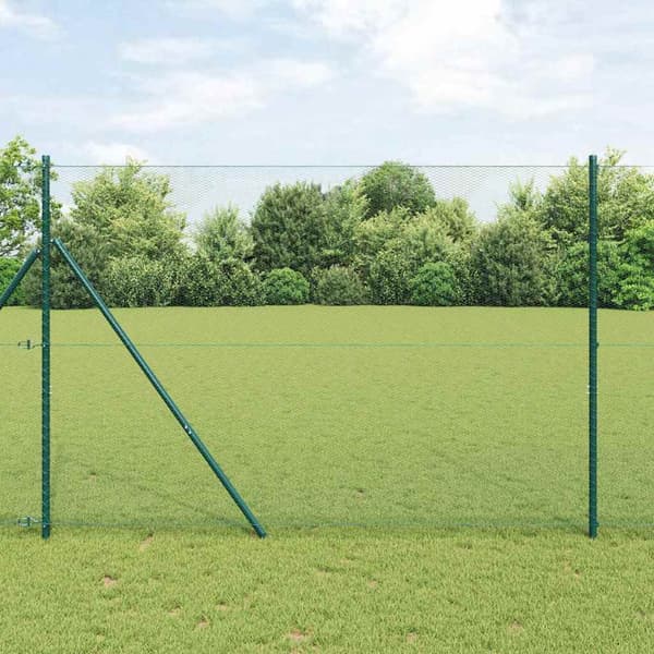 Hexagonstängsel Grön 1,5 x 50 m PVC