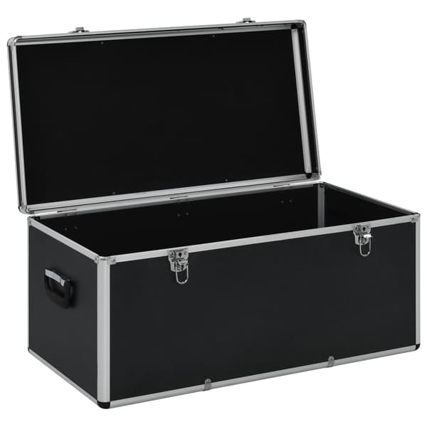 Förvaringsväskor 3 st svart aluminium