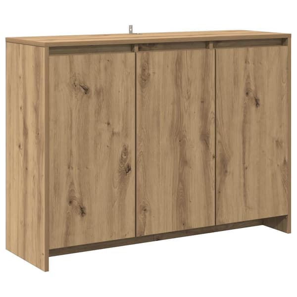 Skänk artisan ek 102x33x75 cm konstruerat trä