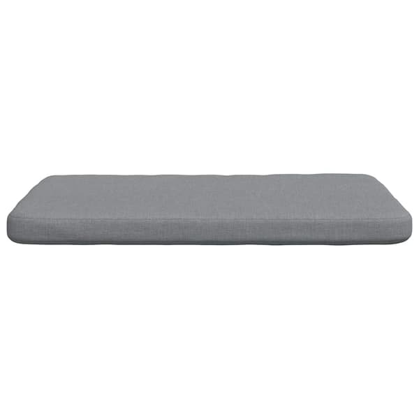 Sittkuddar 4 pcs Ljusgrå 40 x 40 x 3 cm tyg