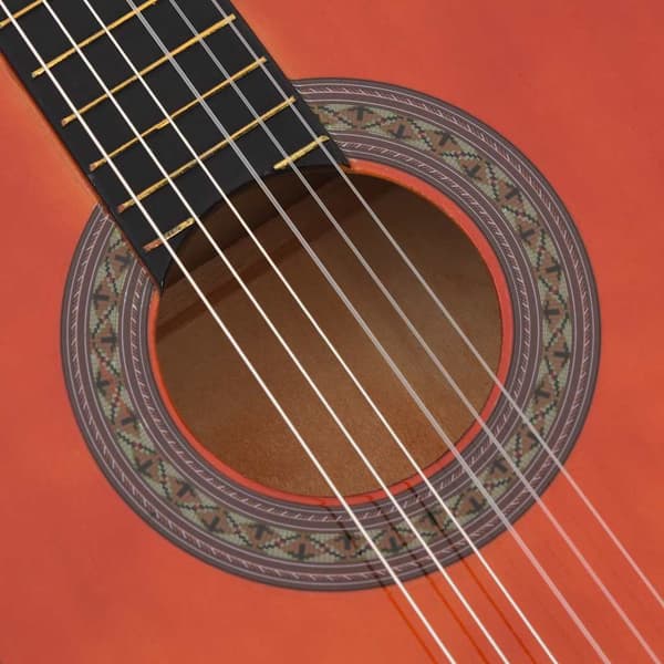 Gitarr för nybörjare klassisk 4/4 39" amerikansk lind