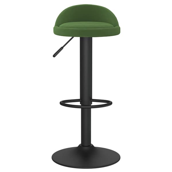 Barstol mörkgrön sammet
