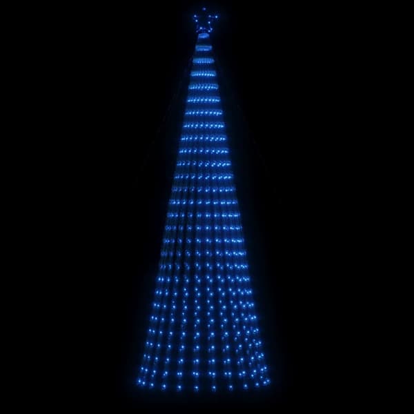LED julgran 688 LED blå 300 cm