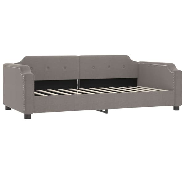 Dagbädd taupe 90x200 cm tyg