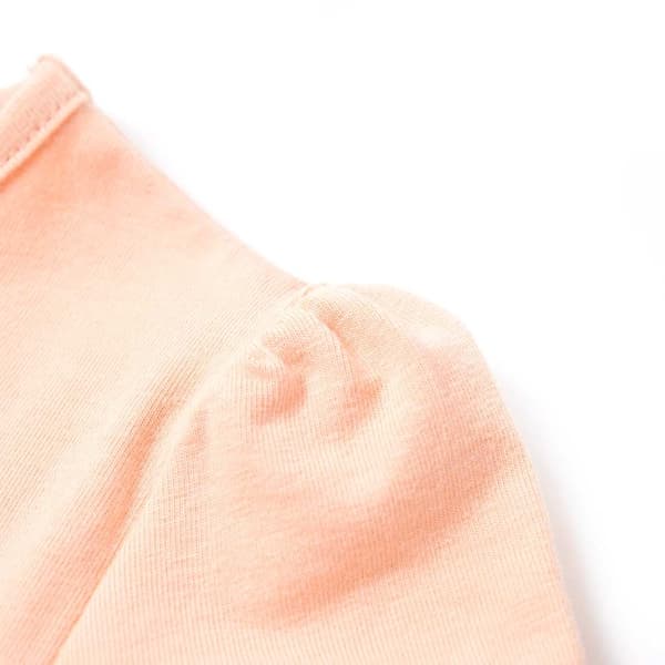 T-shirt för barn ljus orange 104