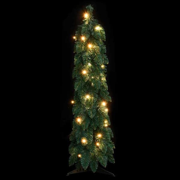 Belyst plastgran med 45 LEDs 90 cm