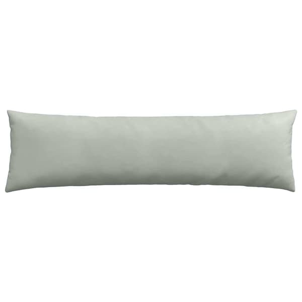 Sofakuddar 2 pcs Ljusgrå 145 x 40 cm Kordread tyg