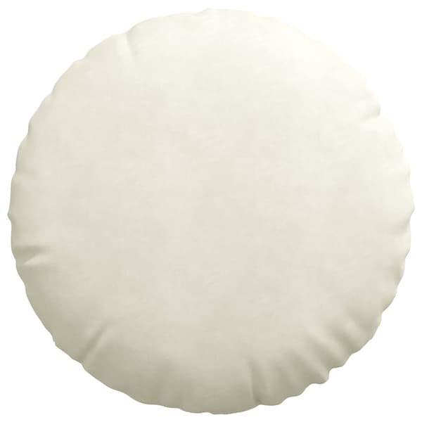 Sittkuddar 2 pcs Kräm Ø 80 x 29 cm Sammet