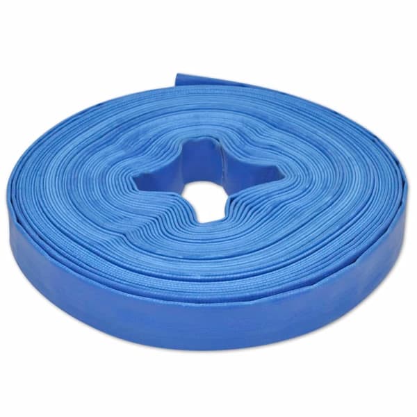 Platt slang 25 m 1" PVC vattenleverans