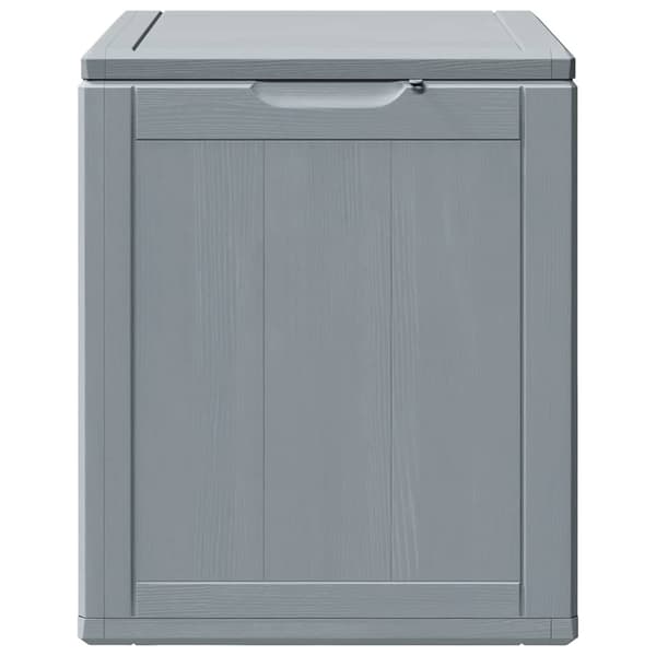 Dynbox 90 liter grå PP-träliknande