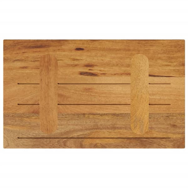 Bordsskiva 40x20x3,8 cm rektangulär massivt mango-trä