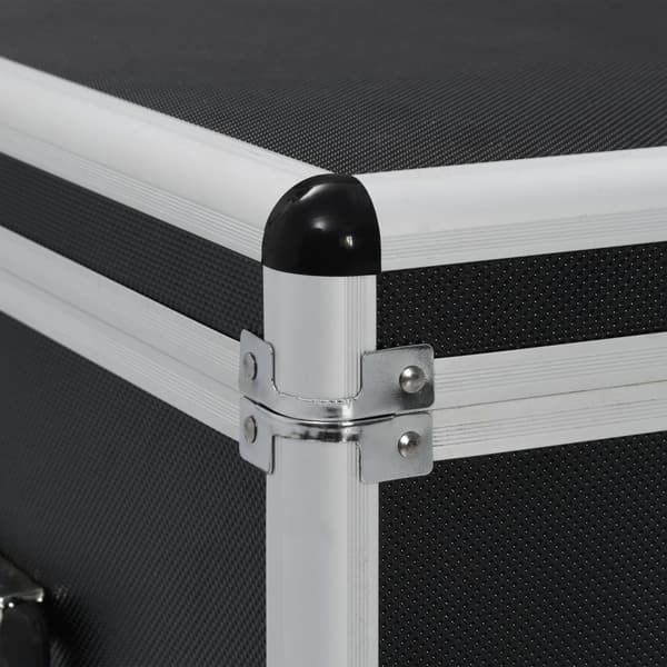 Förvaringsväskor 3 st svart aluminium