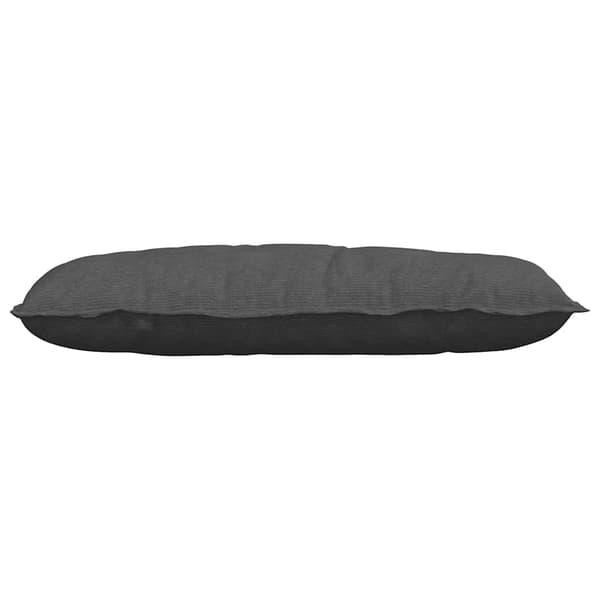 Ryggkudde Mörkgrå 100 x 50 cm Kordread tyg