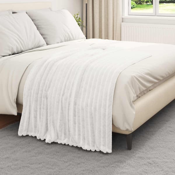 Kastfilt Vit 150 x 130 cm Fleece
