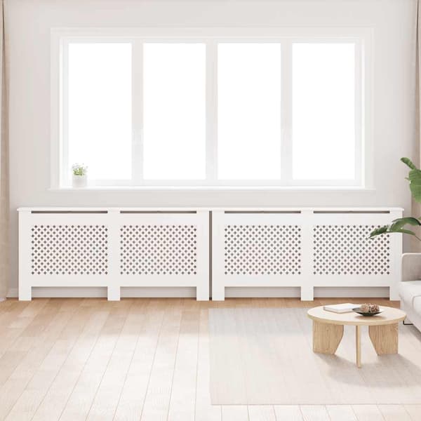 Elementskydd 2 st vit 172x19x81,5 cm MDF