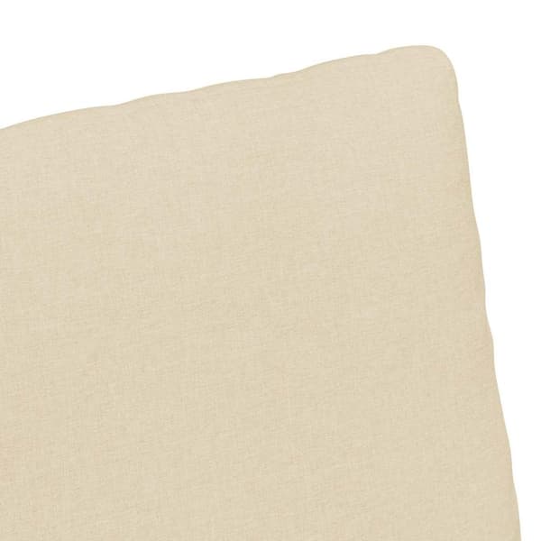 Matstolar 2 pcs Kräm 57 x 67 x 98 cm tyg