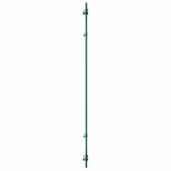 Köksskydd 2 pcs Mörkgrå 100 x 60 cm härdat glas
