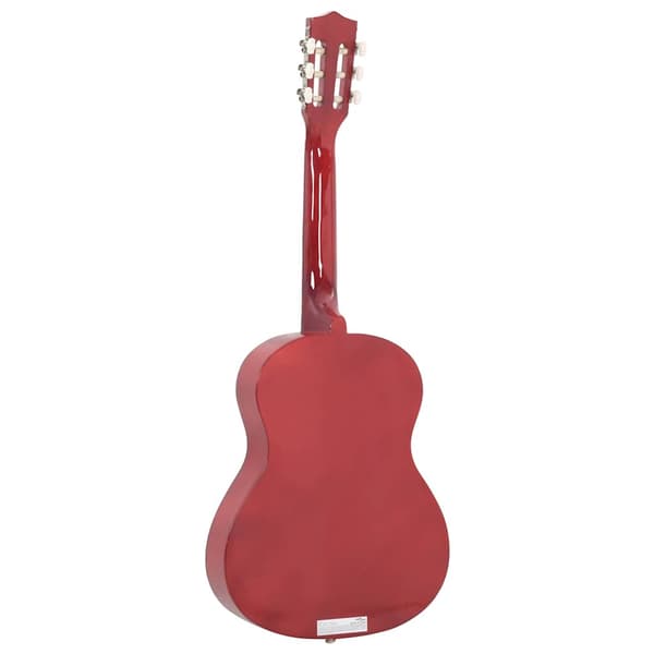 Gitarr för nybörjare 8 delar klassisk svart 3/4 36"