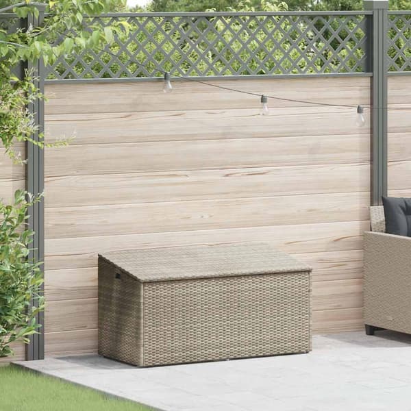 Dynbox ljusgrå 110x50x58 cm konstrotting