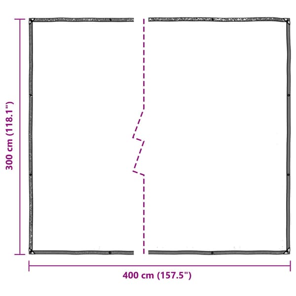 Växtskydd Transparent 3 x 4 m PE