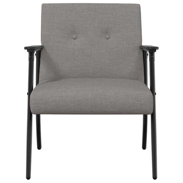 fåtölj Taupe tyg