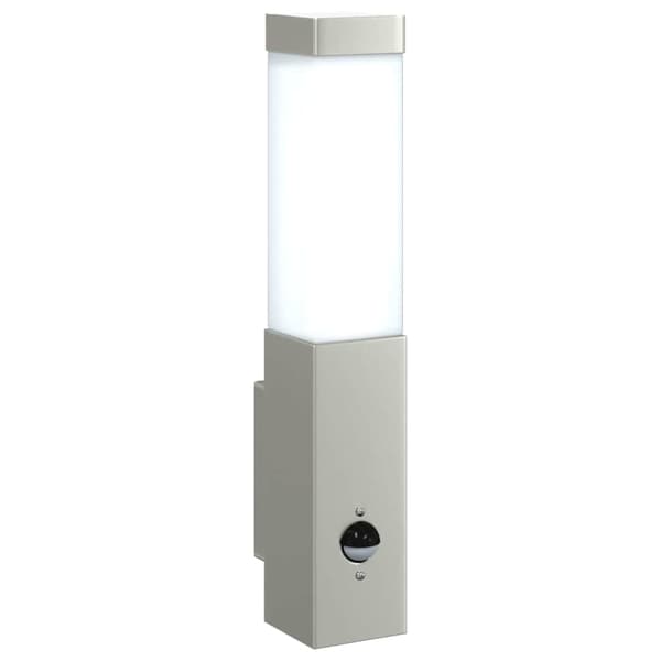 Utomhus vägglampa Silver 10.5 x 6 x 33 cm