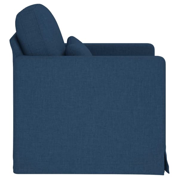 Soffa Blå 78 x 78 x 80 cm tyg