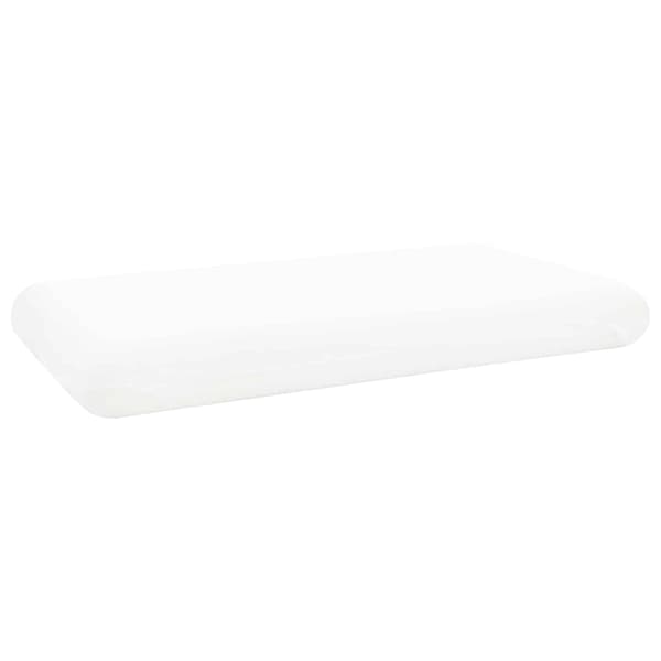Sovkudde Enfärgad Vit 70 x 36 x 7 cm Minneskum