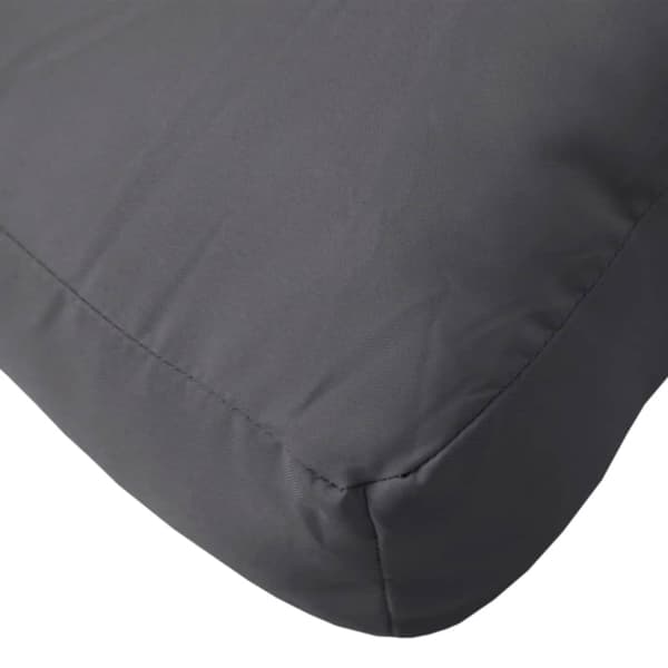 Palldyna antracit 70x70x12 cm tyg