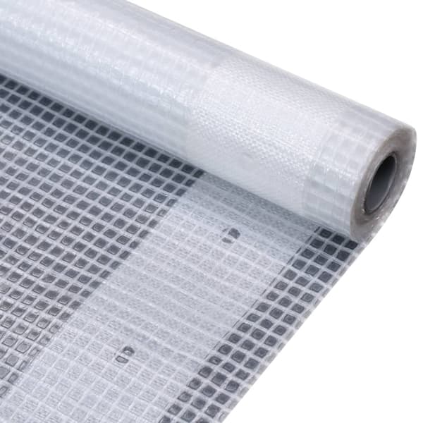 Leno presenning 2 st 260 g/m² 2x20 m vit