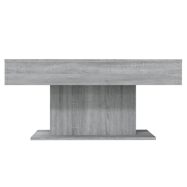 Soffbord grå sonoma-ek 96x50x45 cm konstruerat trä
