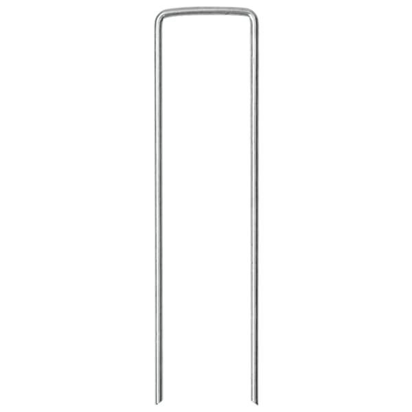Markpinne U-format 25 st 15x3,5 cm galvaniserat stål