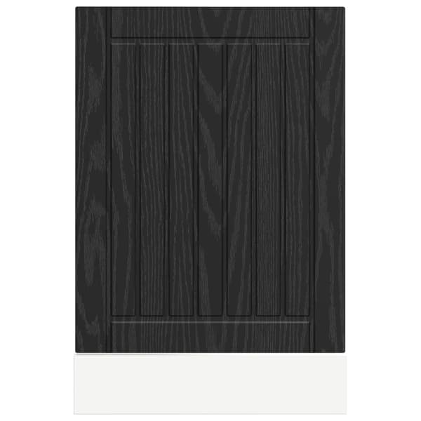 Diskmaskin panel LUCCA Svart ek 45 x 1,5 x 57 cm