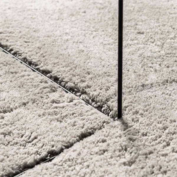 Områdesmattor HUARTE Sand 80 x 150 cm Polyester